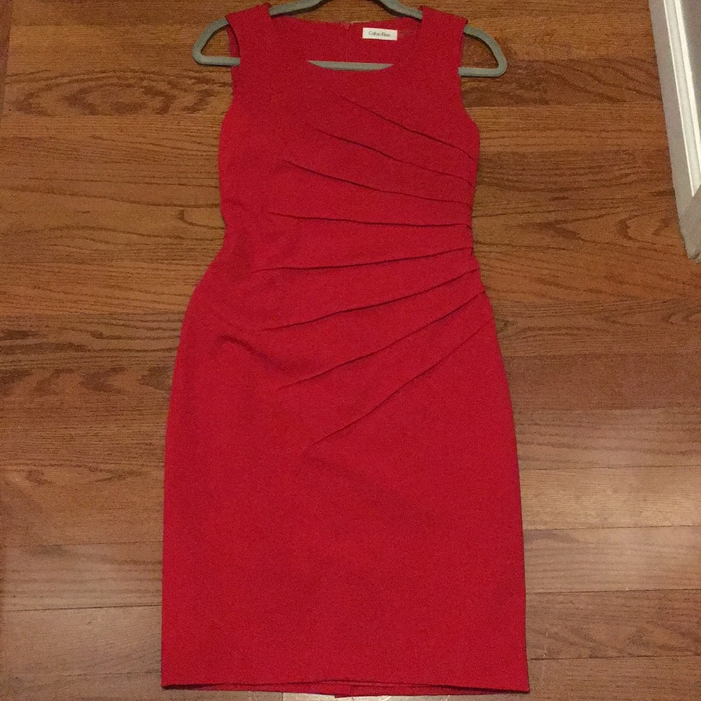 Red dress